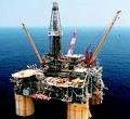 north sea offshore rig